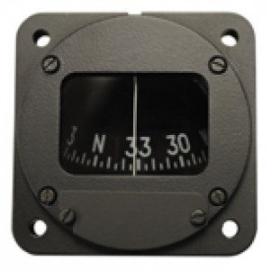 2-1/4" Panel Mount Compass (Unlighted), Northern Hemisphere, Imported
