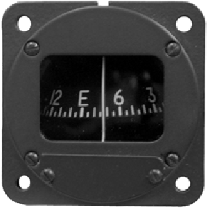 2-1/4" Panel Mount Compass (Unlighted), Southern Hemisphere, Imported