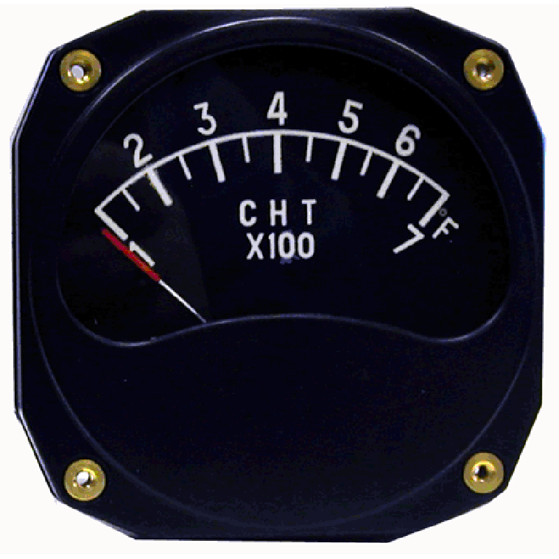 3-1/8" Square Single CHT Kit for Rotax 2-Stroke, Imported