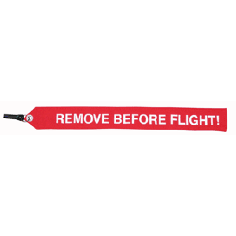 1/4" I.D. Remove Before Flight