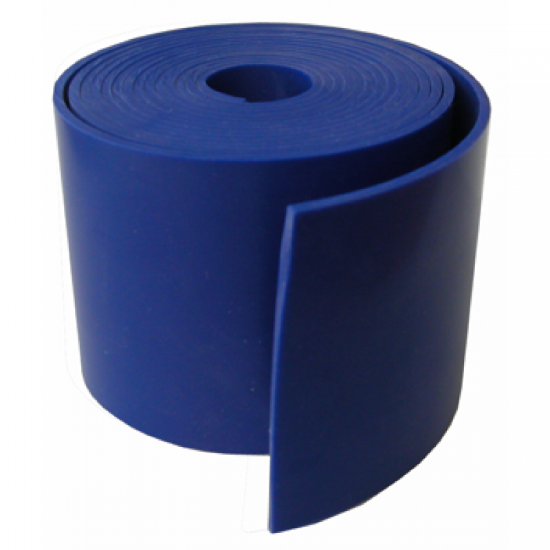 Silicone Engine Baffle Material, Blue 3/32" Non-Reinforced