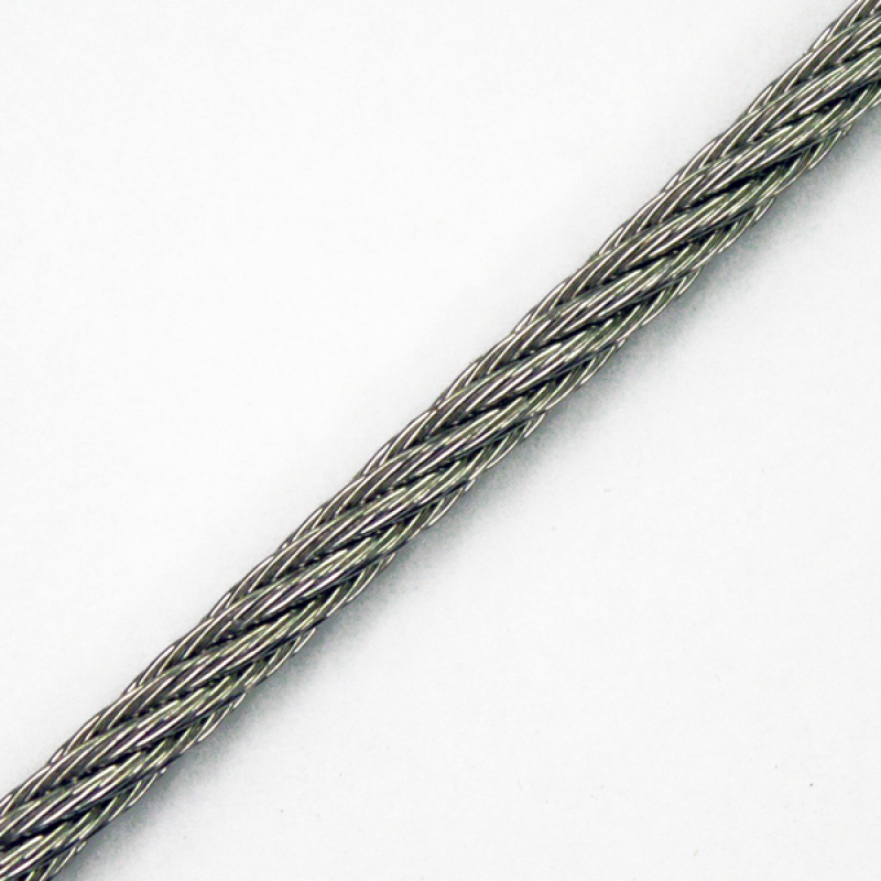 Stainless Steel Cable 1/8 SS 7 X 7, Uncoated SOLD PER FOOT